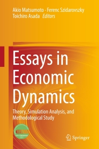 Cover image: Essays in Economic Dynamics 9789811015205