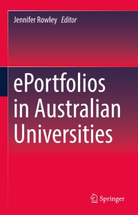 Imagen de portada: ePortfolios in Australian Universities 9789811017315