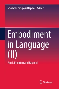 Titelbild: Embodiment in Language (II) 9789811017971