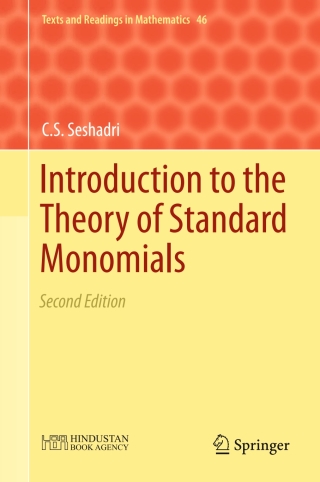 Imagen de portada: Introduction to the Theory of Standard Monomials 9789811018121