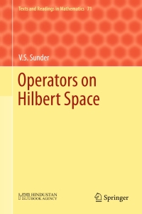 Cover image: Operators on Hilbert Space 9789811018152