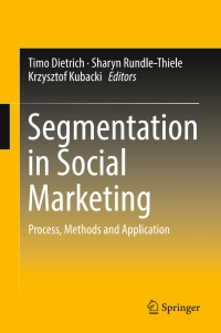 Cover image: Segmentation in Social Marketing 9789811018336
