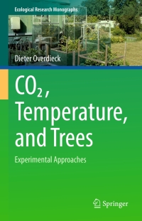 Cover image: CO2, Temperature, and Trees 9789811018596