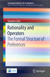 Cover image: Rationality and Operators 9789811018954