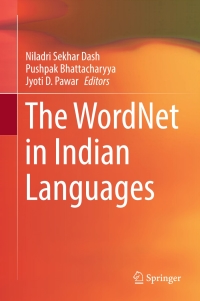 Imagen de portada: The WordNet in Indian Languages 9789811019074