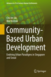 Cover image: Community-Based Urban Development 9789811019852
