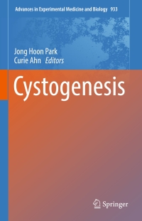Cover image: Cystogenesis 9789811020407