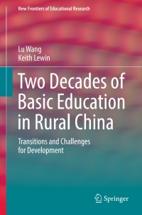 Titelbild: Two Decades of Basic Education in Rural China 9789811021183