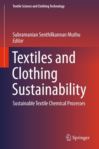 Imagen de portada: Textiles and Clothing Sustainability 9789811021848