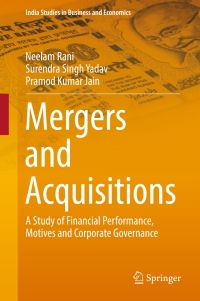 Titelbild: Mergers and Acquisitions 9789811022029