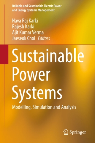 Titelbild: Sustainable Power Systems 9789811022296