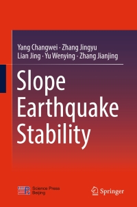 صورة الغلاف: Slope Earthquake Stability 9789811023798