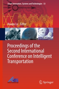 Imagen de portada: Proceedings of the Second International Conference on Intelligent Transportation 9789811023972