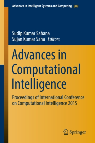 Imagen de portada: Advances in Computational Intelligence 9789811025242