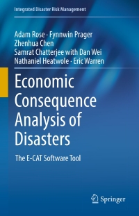 Cover image: Economic Consequence Analysis of Disasters 9789811025662