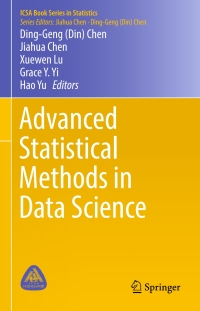 Cover image: Advanced Statistical Methods in Data Science 9789811025938