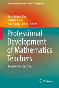 Omslagafbeelding: Professional Development of Mathematics Teachers 9789811025969