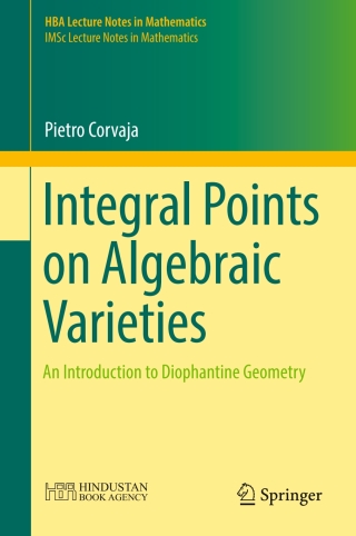 Imagen de portada: Integral Points on Algebraic Varieties 9789811026478