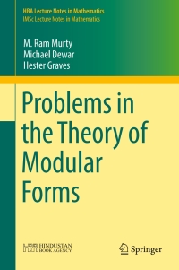 Cover image: Problems in the Theory of Modular Forms 9789811026508