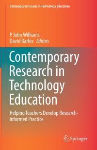 Omslagafbeelding: Contemporary Research in Technology Education 9789811028175