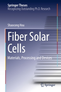 Cover image: Fiber Solar Cells 9789811028625