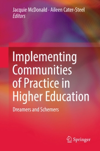 Titelbild: Implementing Communities of Practice in Higher Education 9789811028656