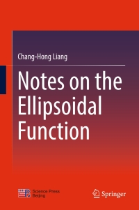Titelbild: Notes on the Ellipsoidal Function 9789811029073