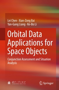 Cover image: Orbital Data Applications for Space Objects 9789811029622