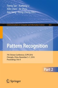 Cover image: Pattern Recognition 9789811030048