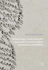 Imagen de portada: International Human Resource Management in South Korean Multinational Enterprises 9789811030925