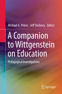Omslagafbeelding: A Companion to Wittgenstein on Education 9789811031342