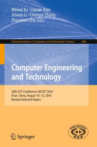 Omslagafbeelding: Computer Engineering and Technology 9789811031588