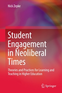 Titelbild: Student Engagement in Neoliberal Times 9789811031984