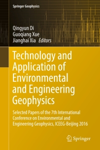 Titelbild: Technology and Application of Environmental and Engineering Geophysics 9789811032431