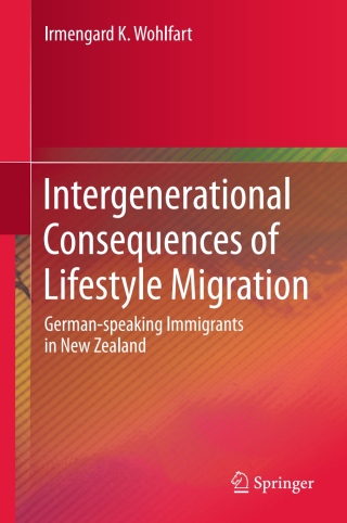 Cover image: Intergenerational Consequences of Lifestyle Migration 9789811032585