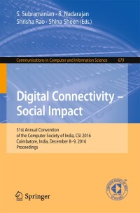 Imagen de portada: Digital Connectivity – Social Impact 9789811032738