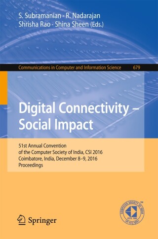 Cover image: Digital Connectivity – Social Impact 9789811032738