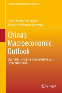 Imagen de portada: China’s Macroeconomic Outlook 1st edition 9789811032790