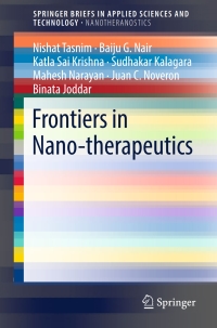 Titelbild: Frontiers in Nano-therapeutics 9789811032820