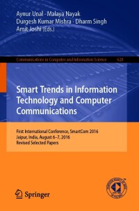 Cover image: Smart Trends in Information Technology and Computer Communications 9789811034329