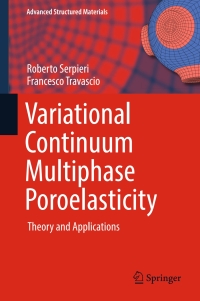 Titelbild: Variational Continuum Multiphase Poroelasticity 9789811034510