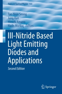 صورة الغلاف: III-Nitride Based Light Emitting Diodes and Applications 2nd edition 9789811037542