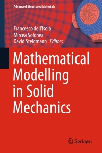 Cover image: Mathematical Modelling in Solid Mechanics 9789811037634