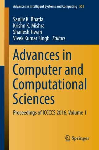 Omslagafbeelding: Advances in Computer and Computational Sciences 9789811037696