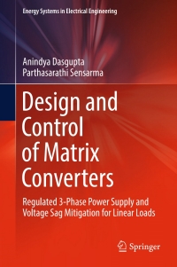 Imagen de portada: Design and Control of Matrix Converters 9789811038297