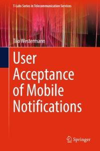 Titelbild: User Acceptance of Mobile Notifications 9789811038501