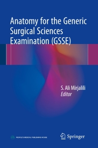Titelbild: Anatomy for the Generic Surgical Sciences Examination (GSSE) 9789811038822