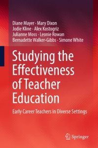 Cover image: Studying the Effectiveness of Teacher Education 9789811039287