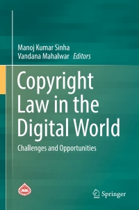Imagen de portada: Copyright Law in the Digital World 9789811039836