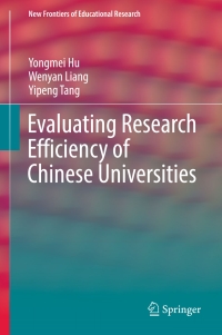 Imagen de portada: Evaluating Research Efficiency of Chinese Universities 9789811040283